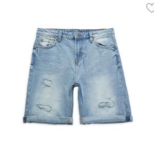 7 for All Mankind Boy's Distressed Denim Shorts-Sundance-100% Cotton-Sz 12-NWT!